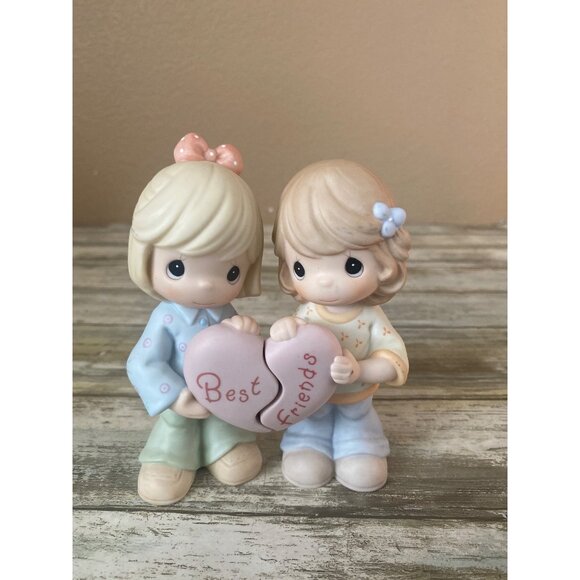 Precious Moments Other - Precious Moments “Best Friends Share the Same Heart” 2-Piece Set #890987 -No Box